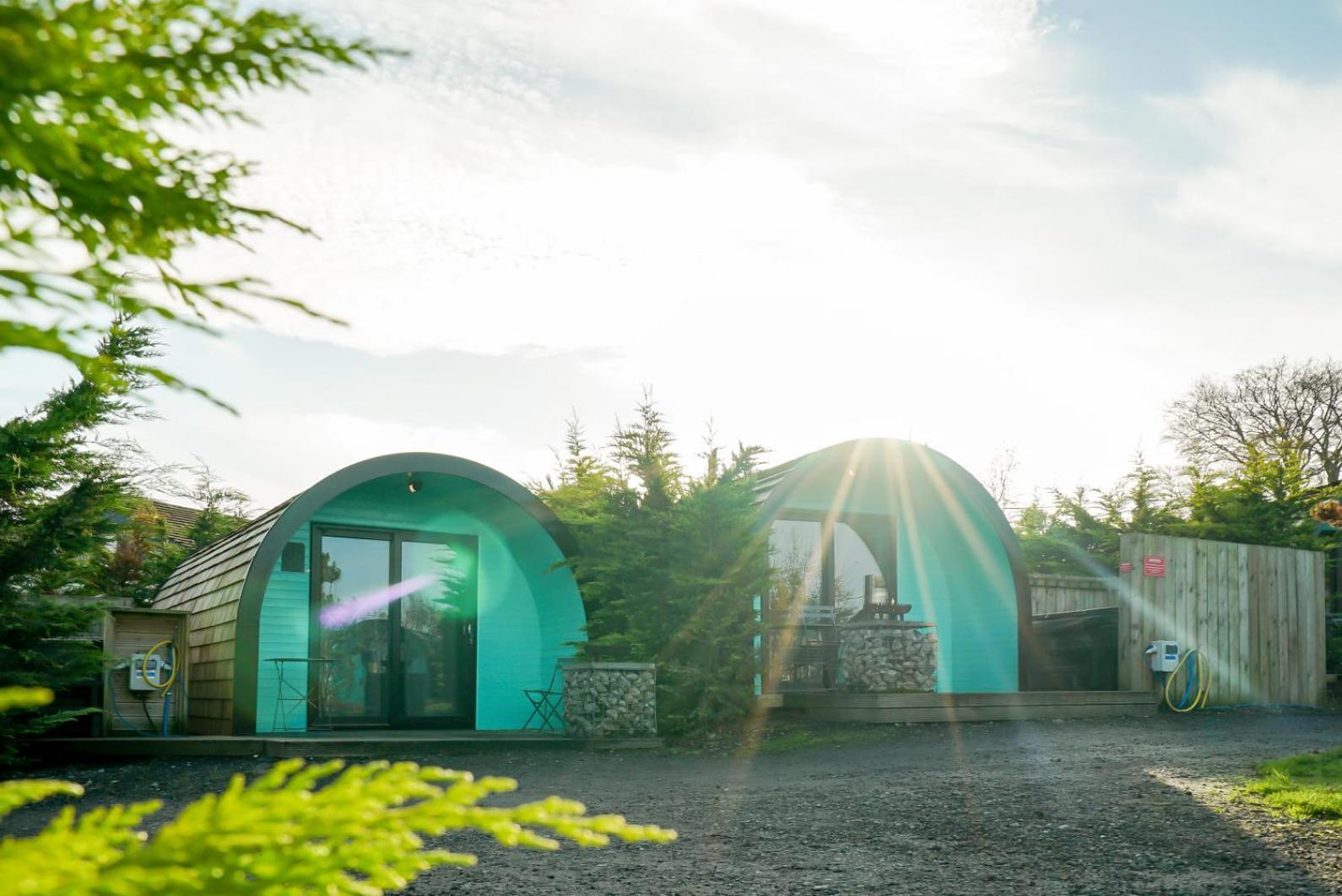 Original Glamping Pod With Hot Tub Otel Frodsham Dış mekan fotoğraf